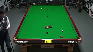 2025斯諾克英國錦標(biāo)賽；常冰玉vs埃默里