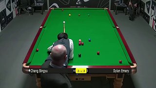 2025斯諾克英國錦標(biāo)賽；常冰玉vs埃默里