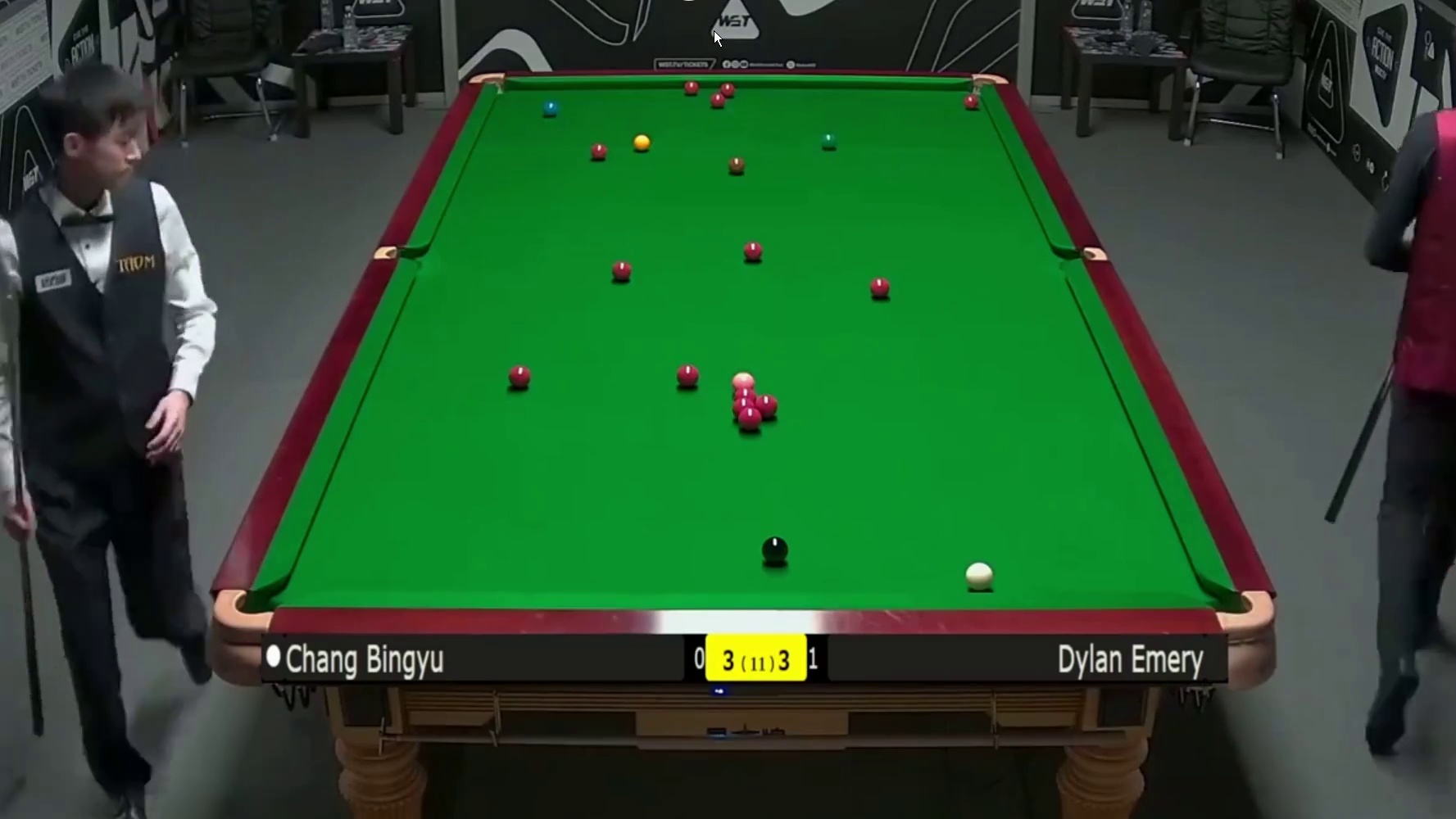 2025斯诺克英国锦标赛：常冰玉vs埃默里