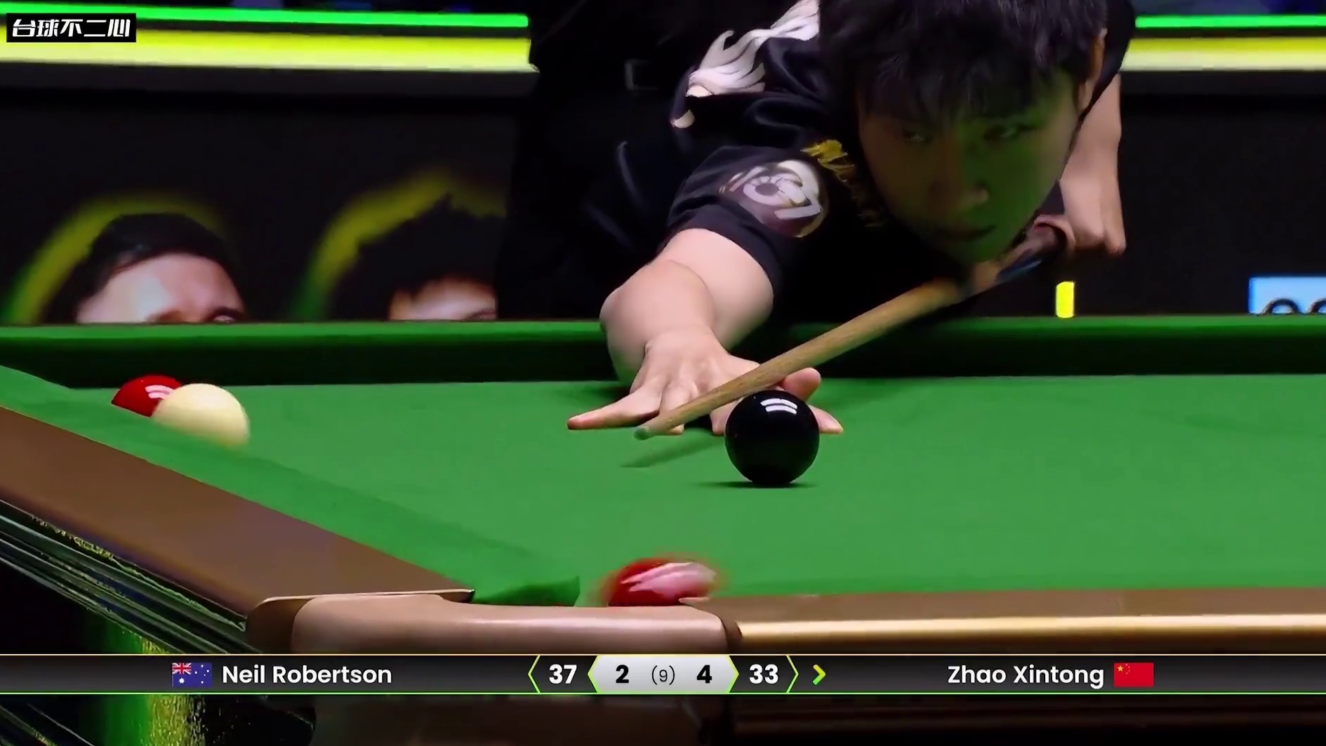 利雅得赵心童强势夺冠！准度惊人狂轰两杆破百，5:2击败罗伯逊 #