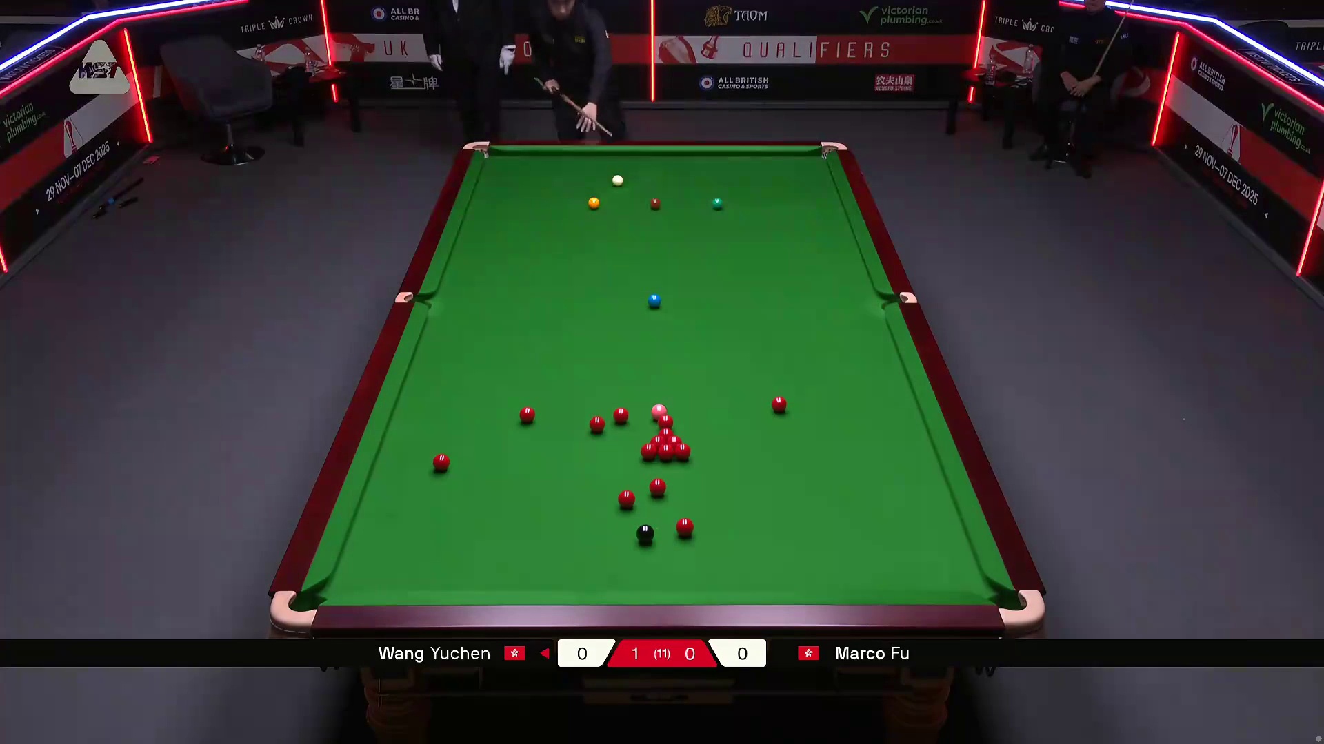 王雨晨VS傅家俊 2025斯诺克英锦赛资格赛 第二局