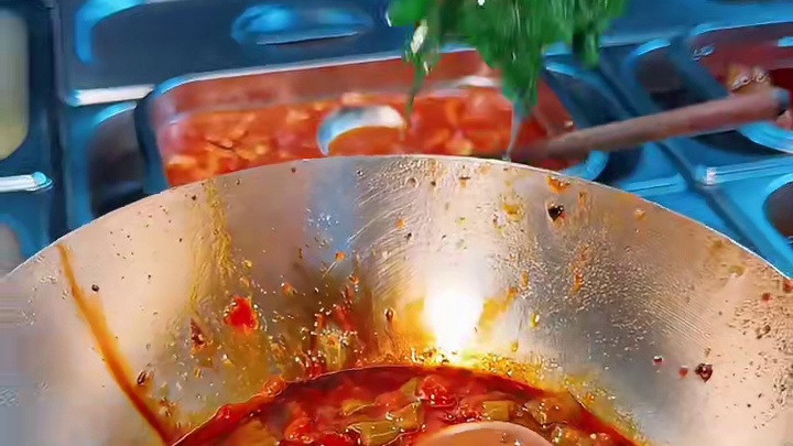 西安街头12一份的剁椒面还带个卤蛋，一口下去香迷糊了！