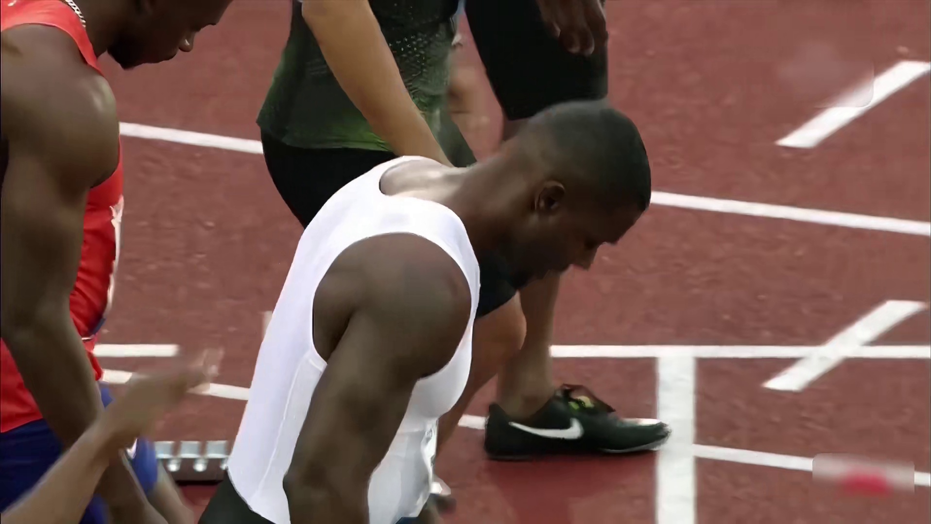 36岁的老将还能跑多快，加特林100米击败罗杰斯和西比尼