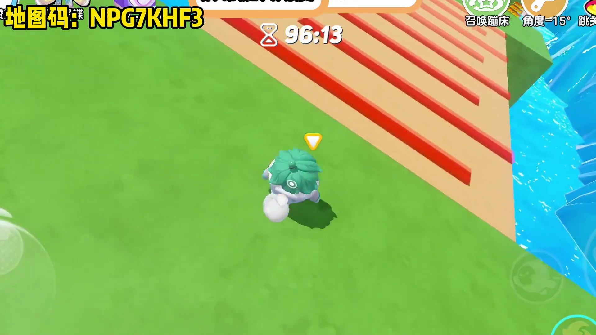 蛋仔派对：每跳一下屏幕旋转加1，脖子扭到九十度就能玩了！