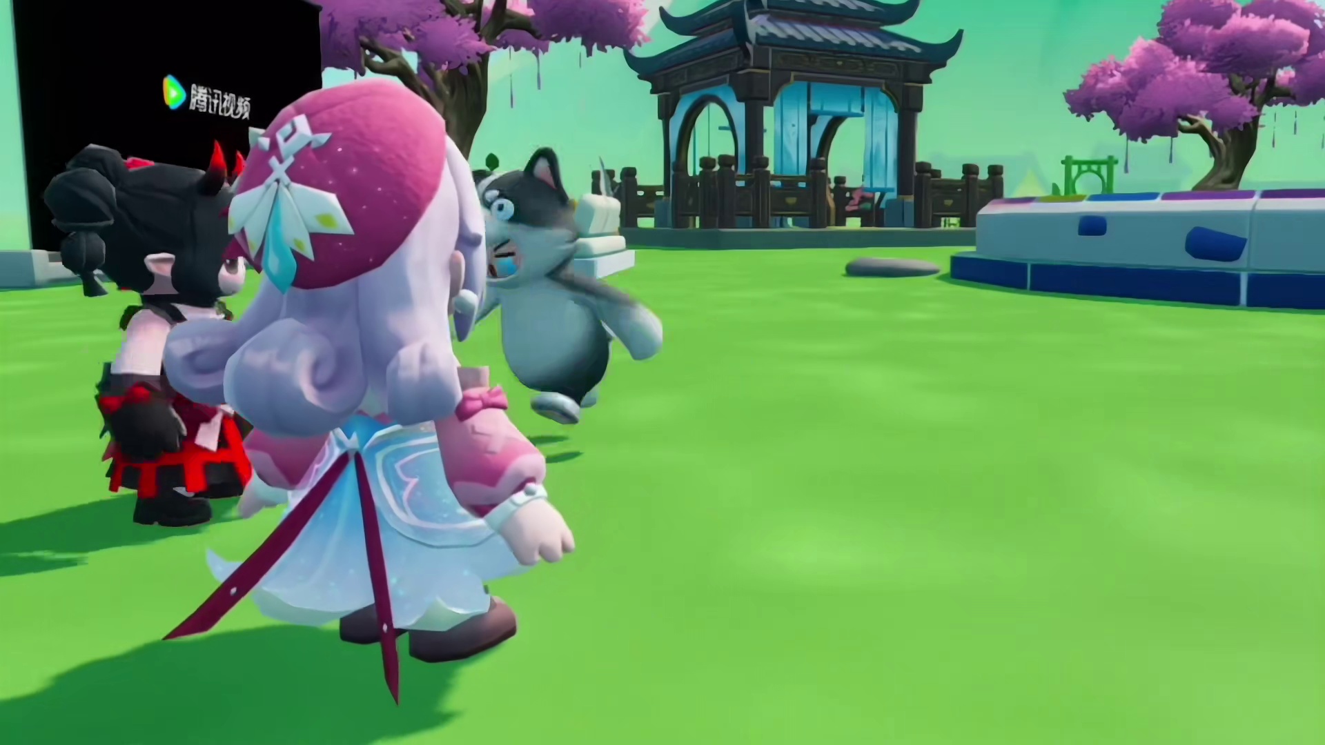 元梦之星：西瓜房子又着火？吵架也不耽误灭火！ #