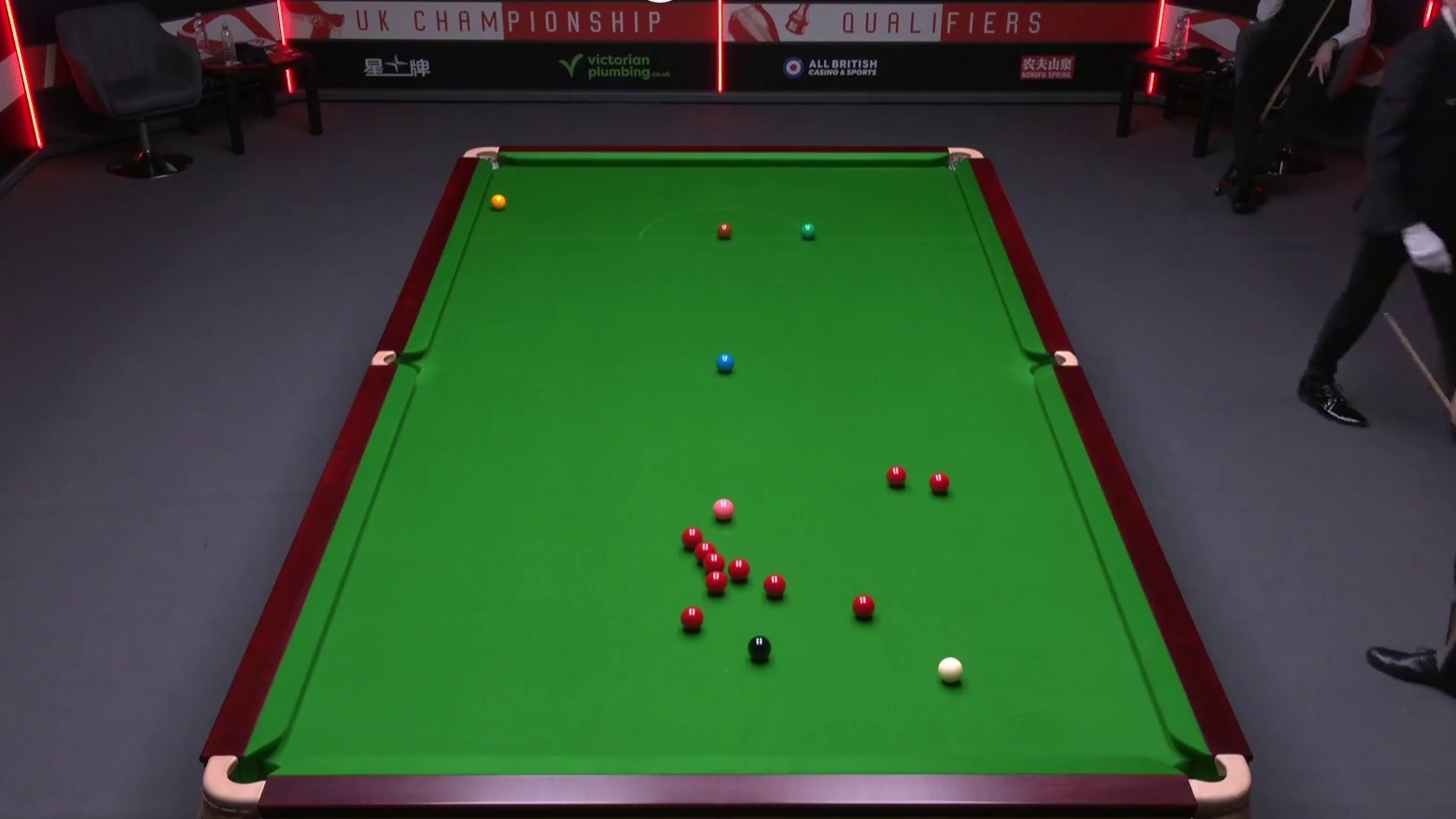 2025斯诺克英国锦标赛：宾汉姆vs普伦