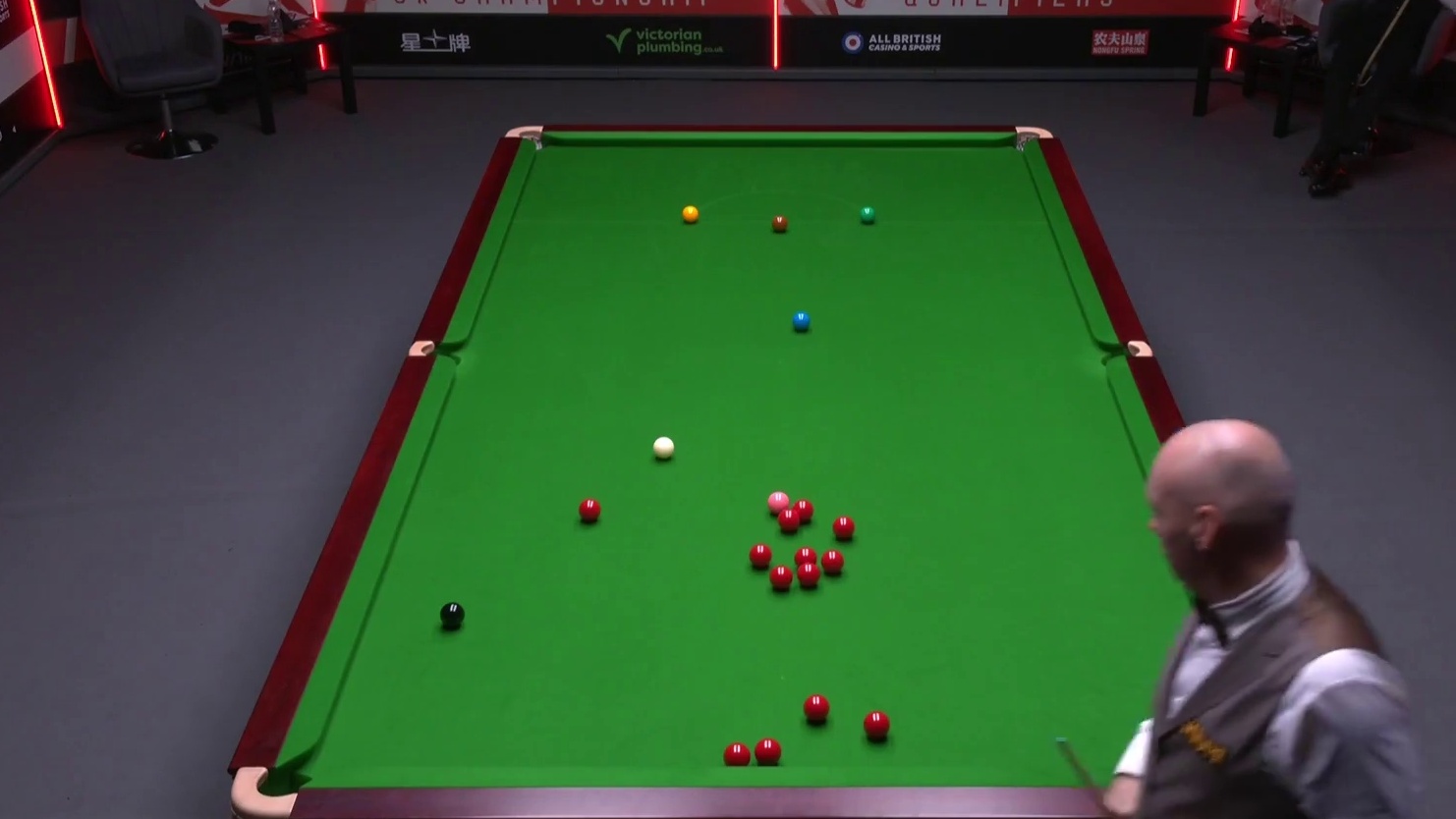 2025斯诺克英国锦标赛：宾汉姆vs普伦