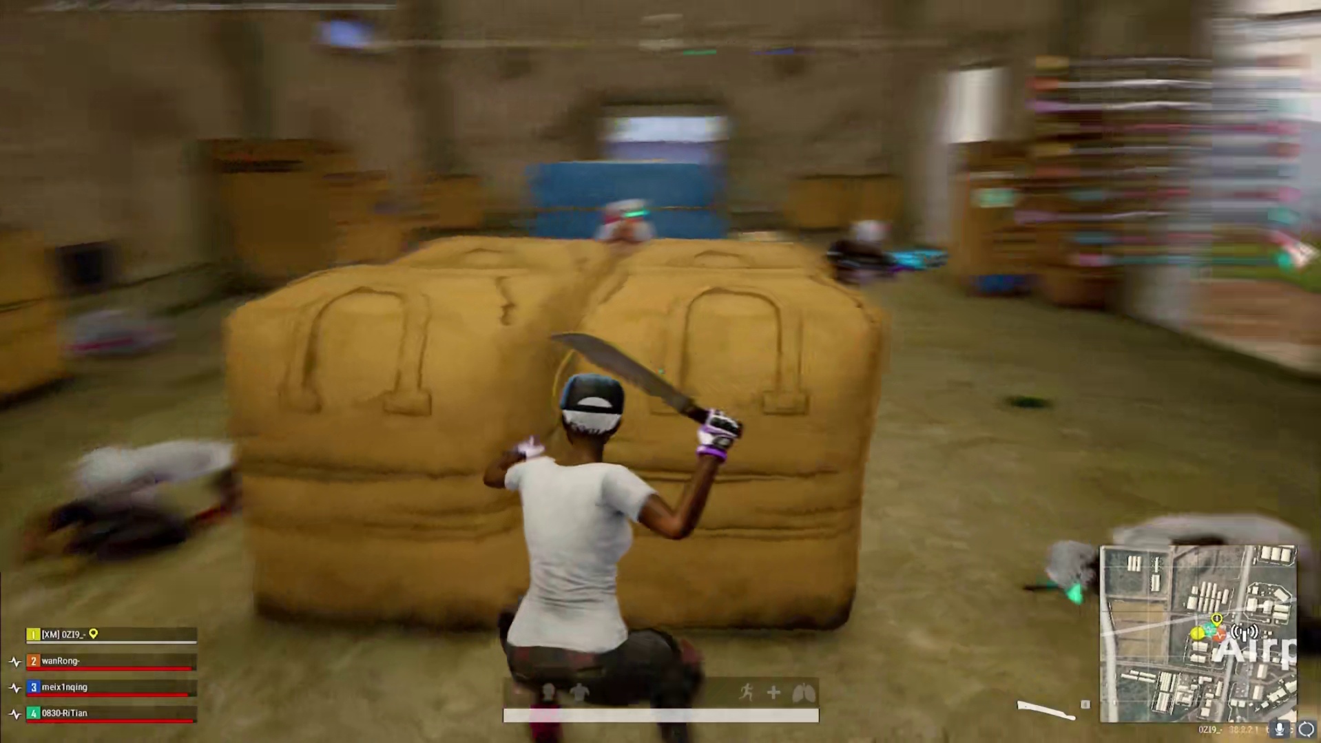 四个人直接打沉默，早餐分开坐