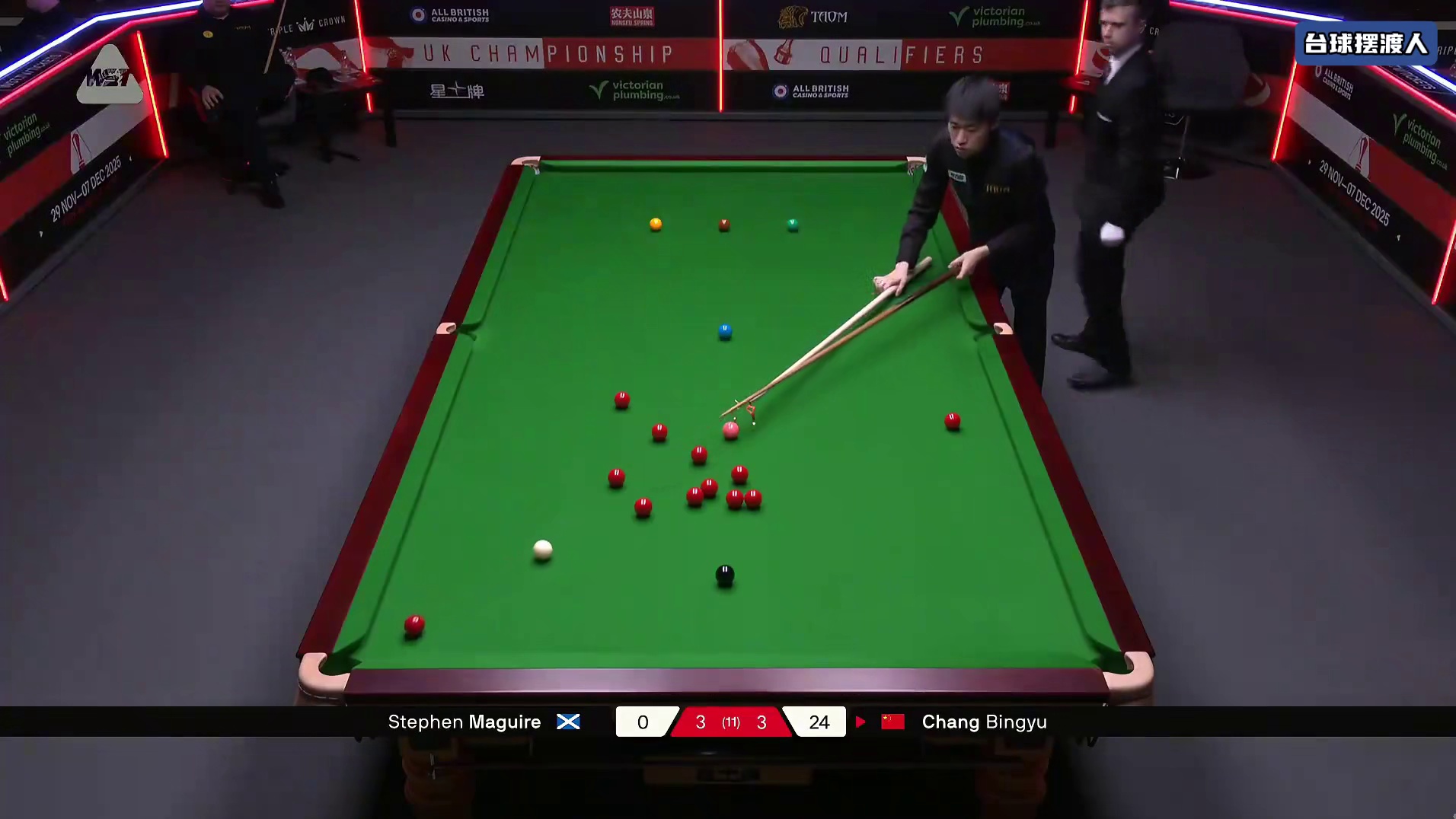 常冰玉狂轰高难度147，强行纠错准度拉满！打球速度飞快