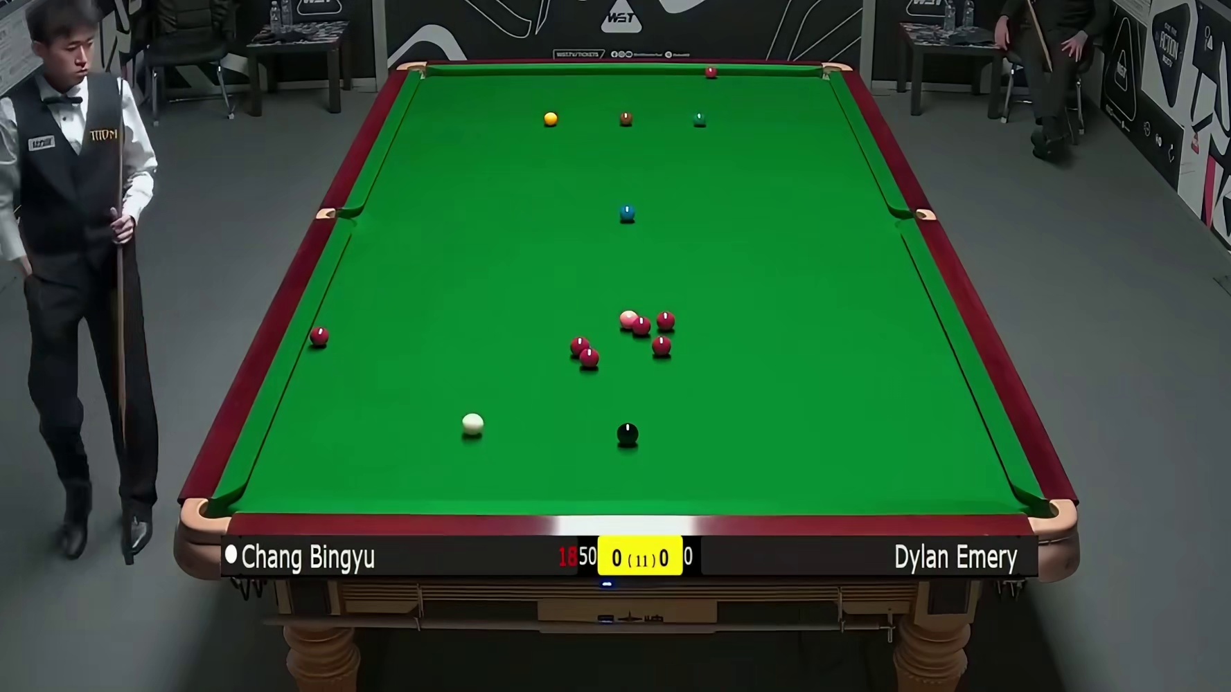 2025斯诺克英国锦标赛：常冰玉vs埃默里