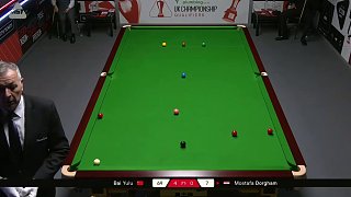 2025斯諾克英國錦標(biāo)賽：白雨露vs多爾格