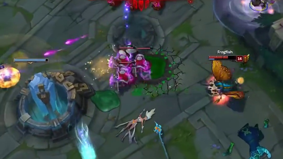 森林中的恶魔怪物，霸气十足！#英雄联盟