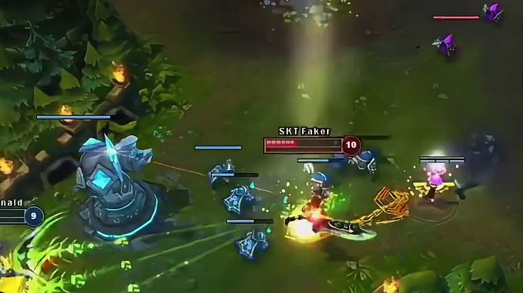 盘点faker面对个赛区顶级中单的操作，全是名场面