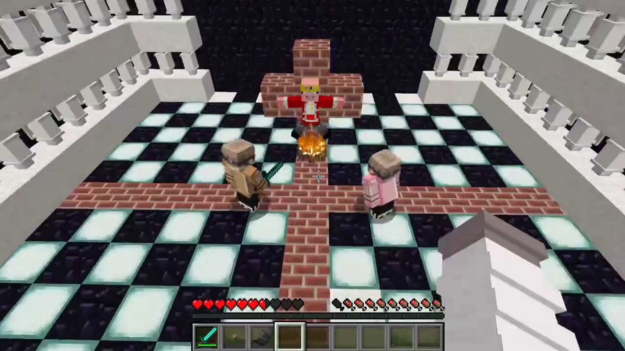 我的世界:逃离数学老师341 清华竟然加班成猪神骗我！