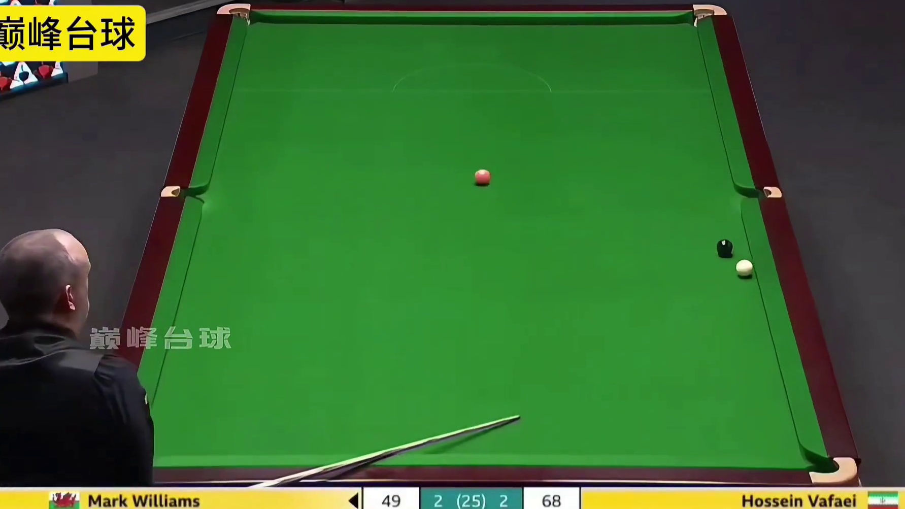 马克威廉姆斯在2025斯诺克世锦赛上展示出惊人的控球技巧，震惊全场球迷！