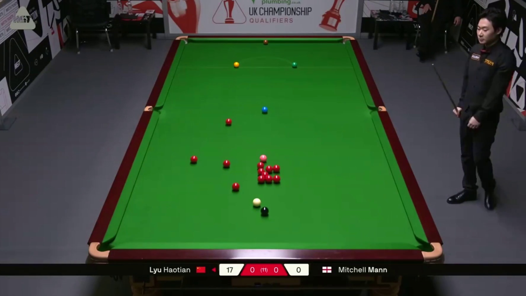 2025斯诺克英国锦标赛：雷佩凡vs江俊