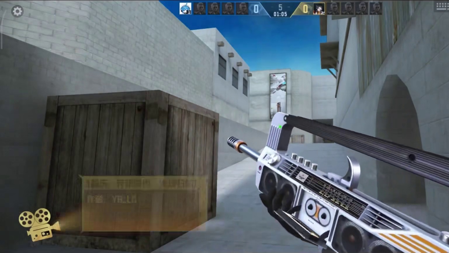 为庆祝CF手游10周年，我们一起拍了部“电影”