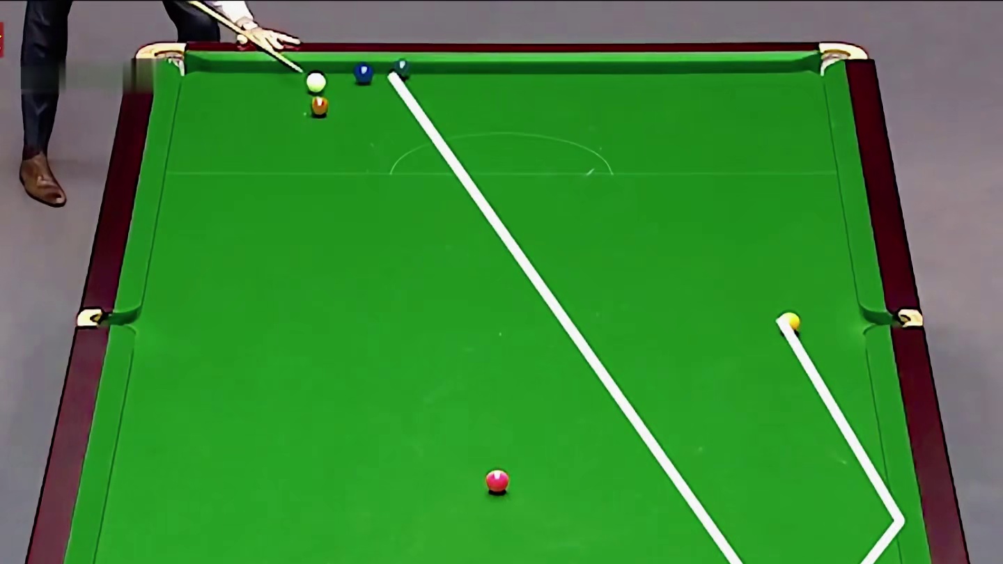 奥沙利文全程高能，超远距离扎杆进攻