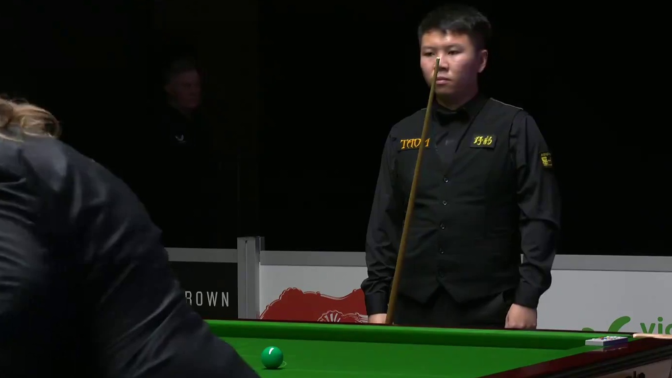 詹姆·克拉克VS周跃龙 2025斯诺克英国锦标赛资格赛 第六局