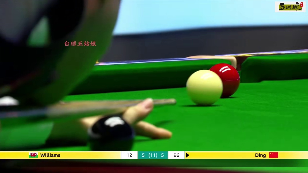 英锦赛5：5决胜局!丁俊晖超级大心脏极限逆转，6:5绝杀马叔