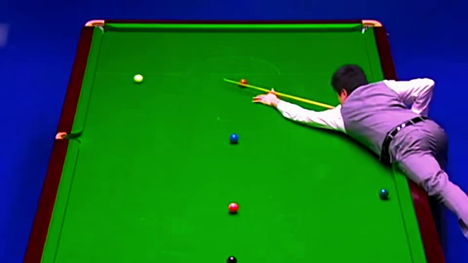 丁俊晖最精彩的逆转被超分11分不放弃