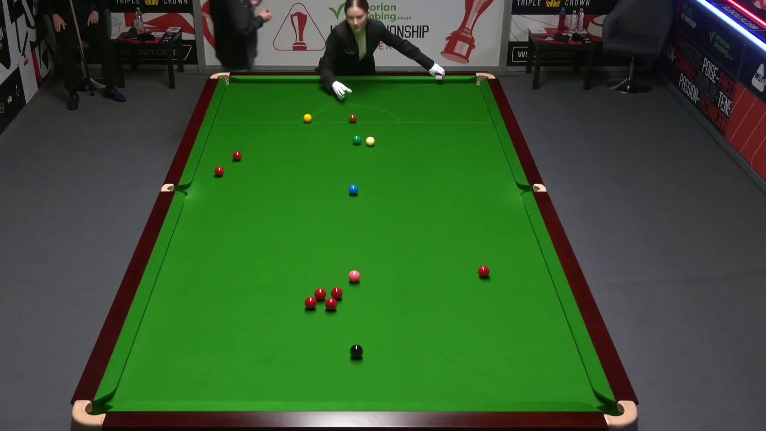 2025斯诺克英国锦标赛：俊旭vs桑坎姆