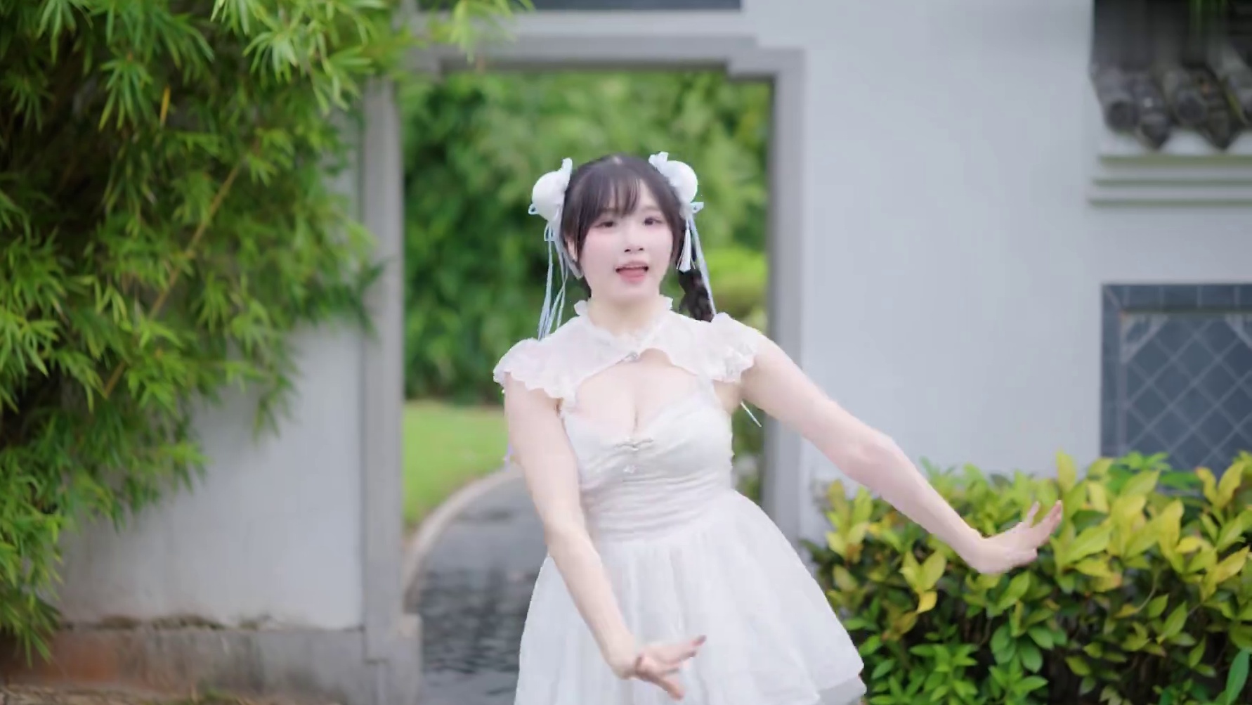 雨后纯白小师妹！