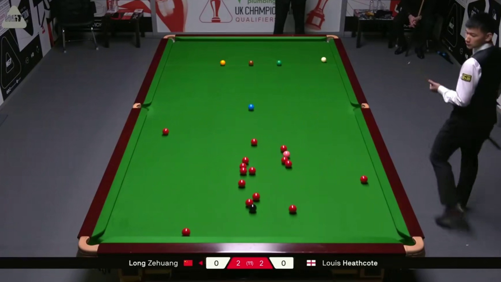 2025斯诺克英国锦标赛：龙泽煌vs希斯科特