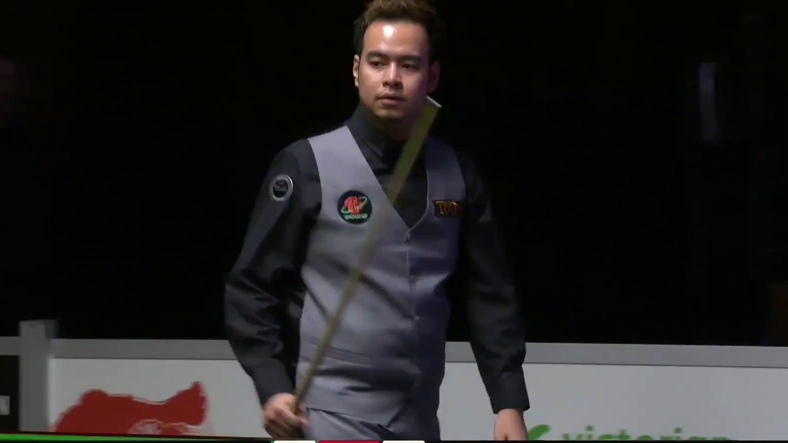 2025斯诺克英国锦标赛：庞俊旭vs桑坎姆