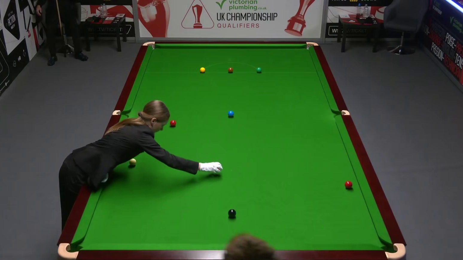 2025斯诺克英国锦标赛：：庞俊旭vs桑坎姆