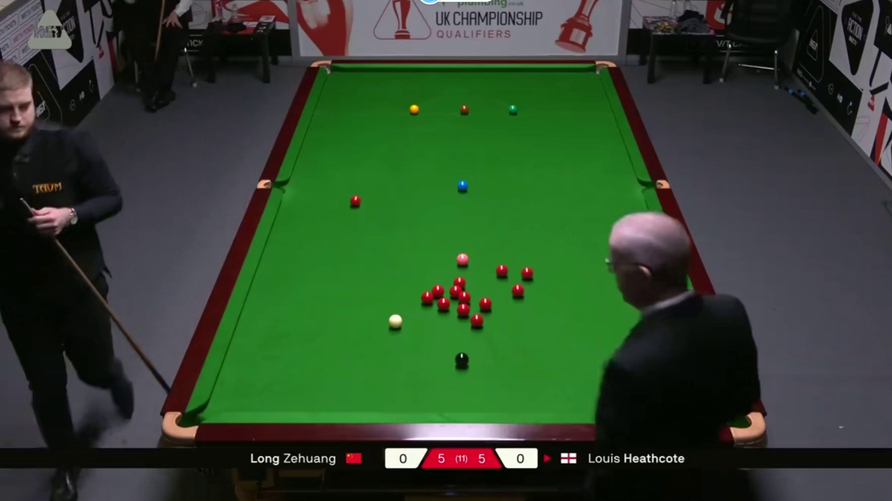 2025斯诺克英国锦标赛：龙泽煌vs希斯科特