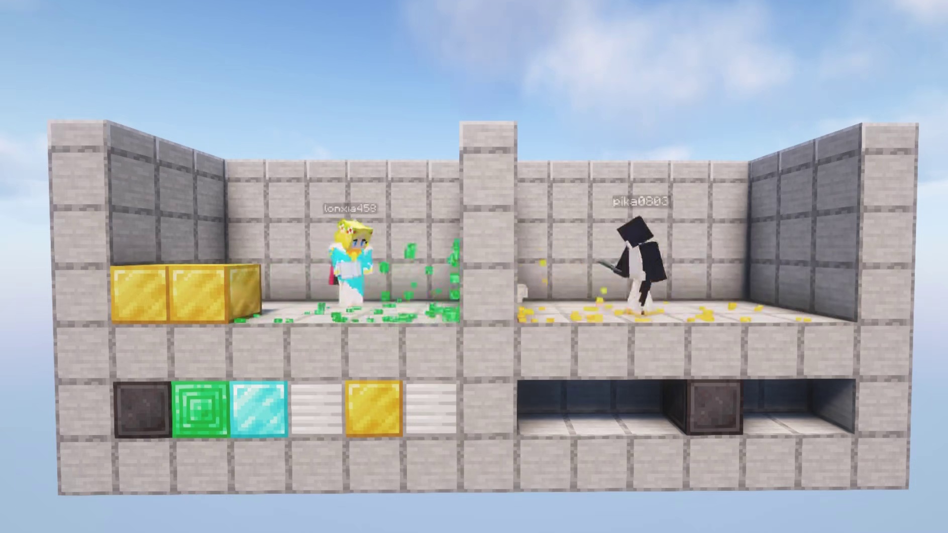 当聋瞎皮卡需要方块猜猜乐？要怎么才能猜对呢! MC的N种打开方式