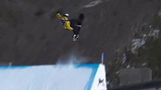 兩個方向1980完美呈現(xiàn)！世界杯云頂站：蘇翊鳴輕松摘金