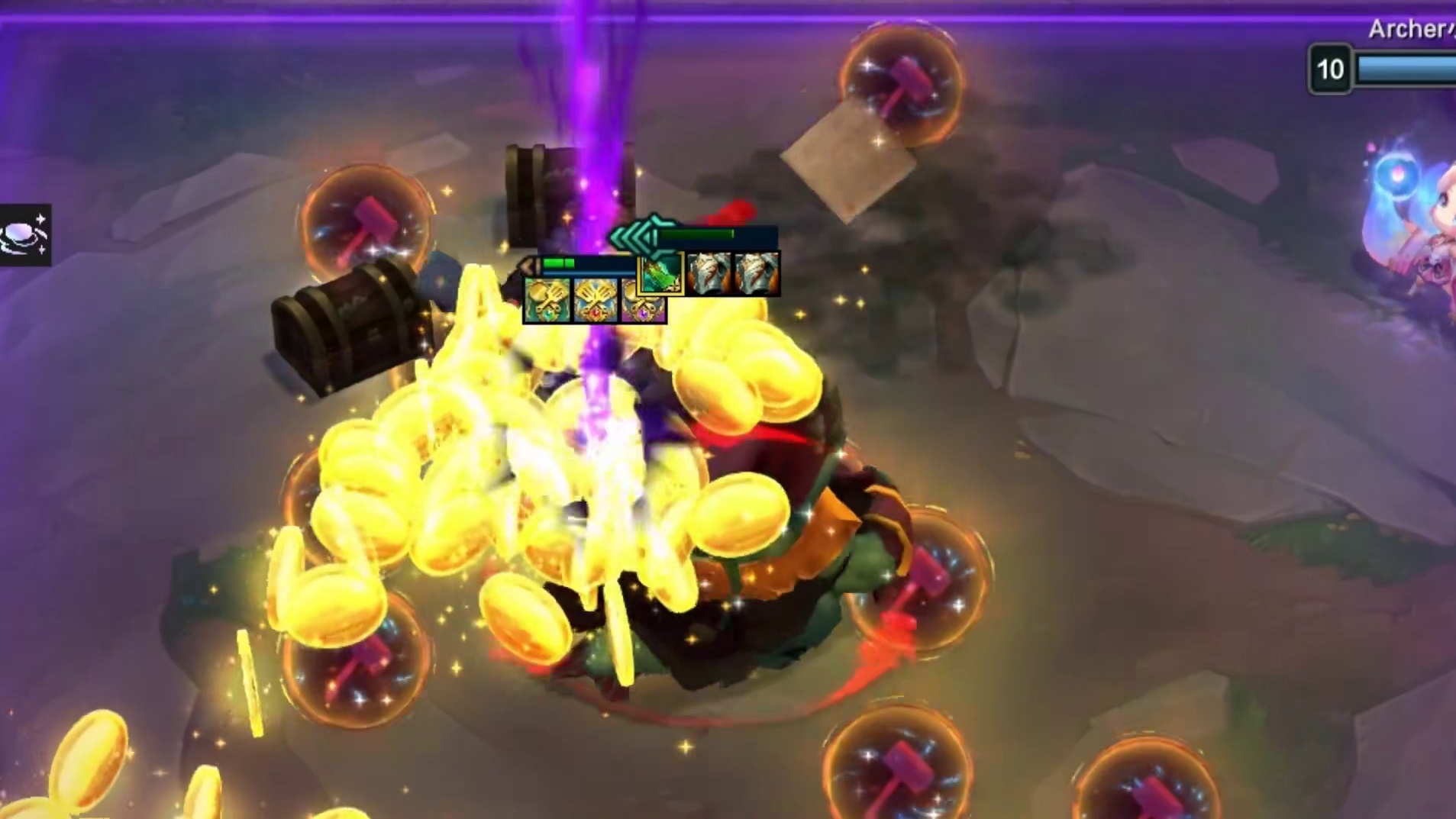 四星塔姆喂给一星塔姆，血量直接突破10亿