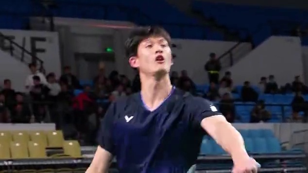 又帅又能打 八强选手高渐宽