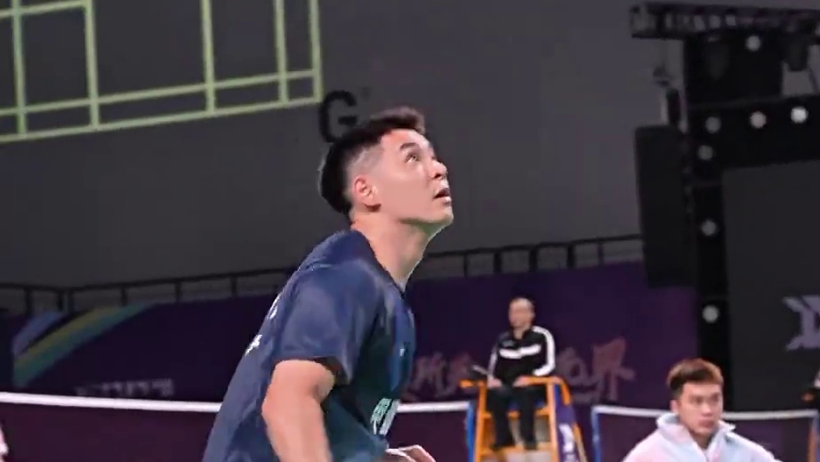 止步16强 林丹杯三冠王詹俊为爆冷不敌小将李昀泽