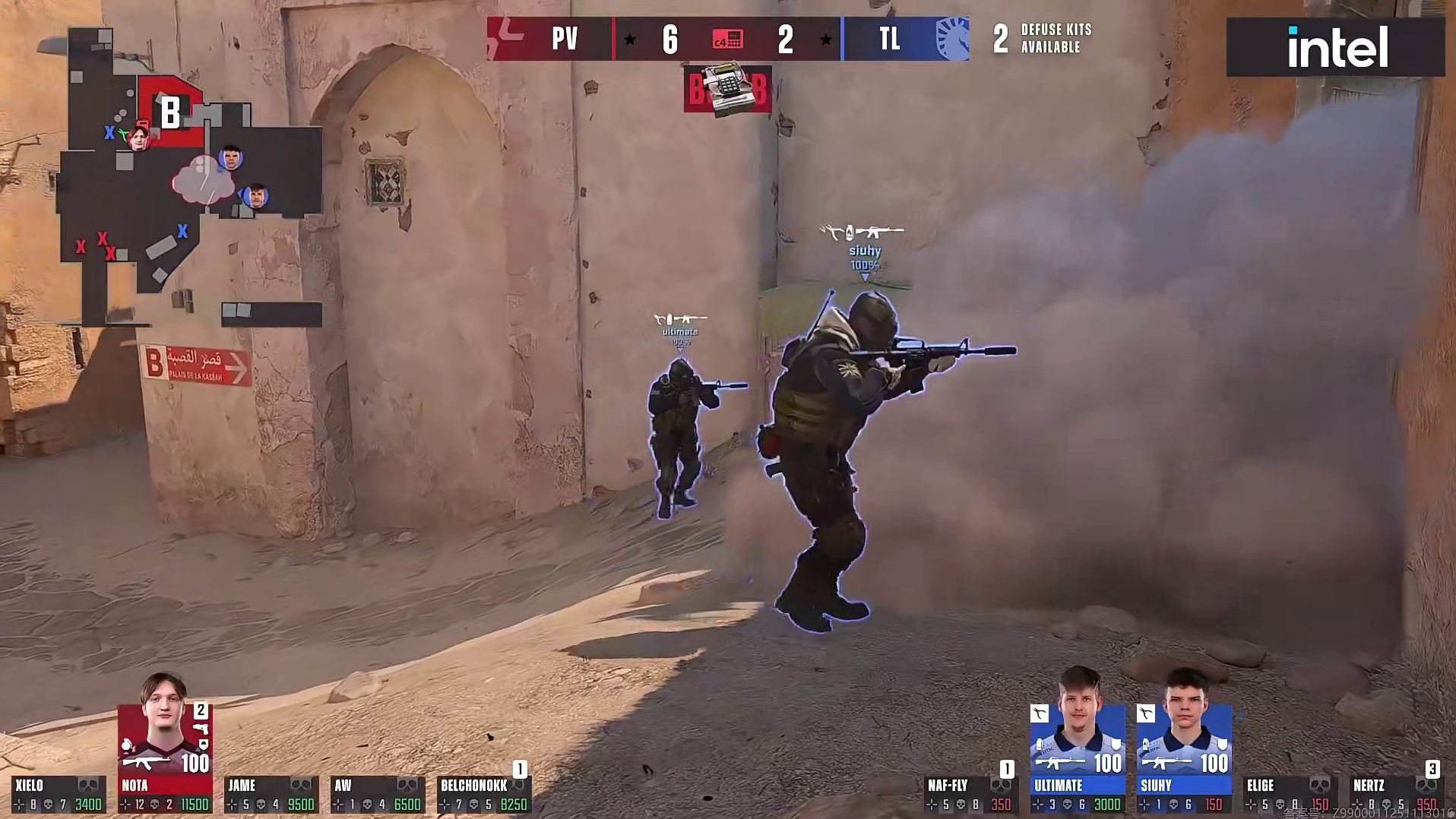 NertZ白车三杀又如何？nota逆天1v3残局教做人！