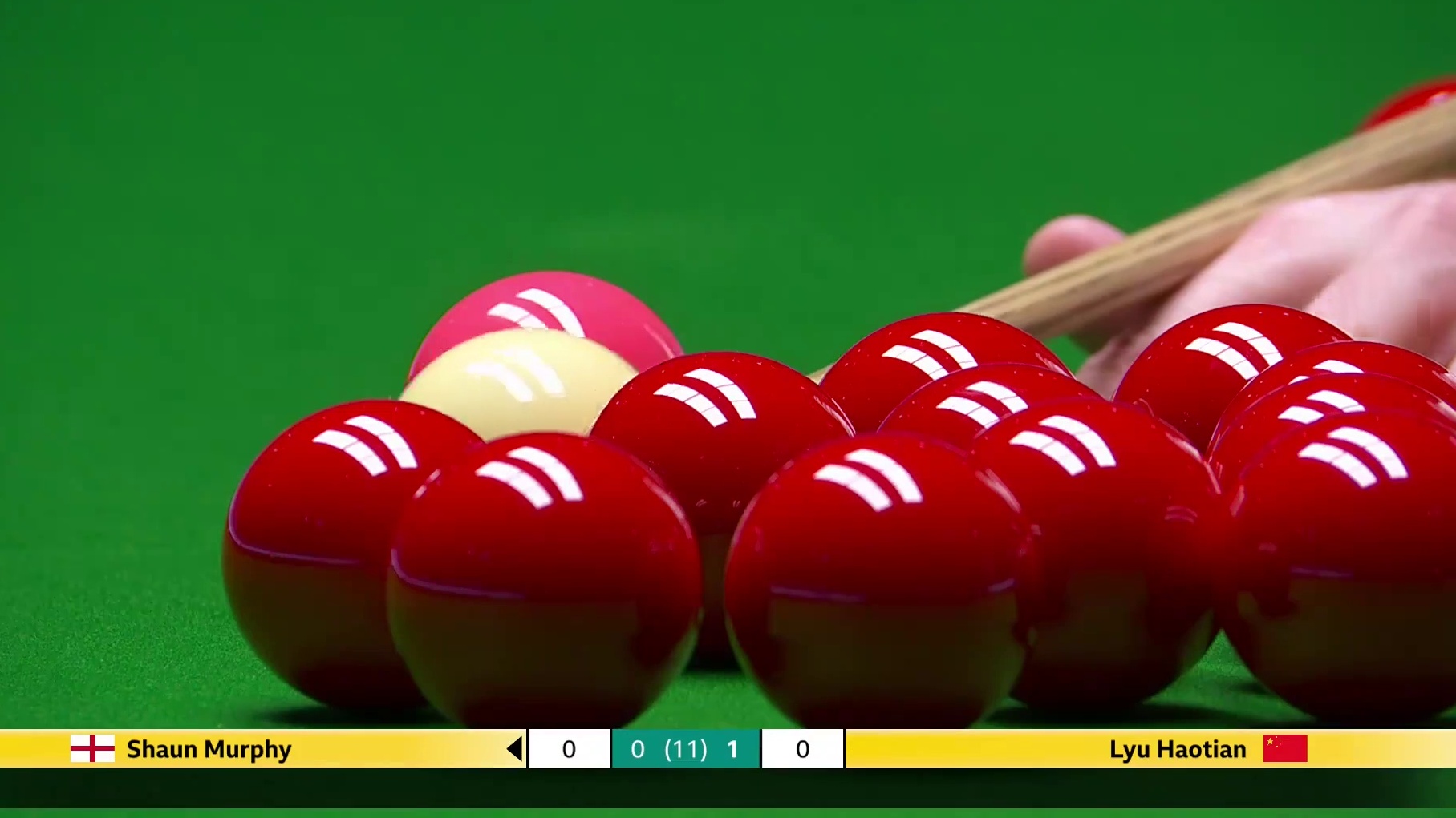 肖恩·墨菲VS吕昊天 2025斯诺克英国锦标赛正赛 第二局