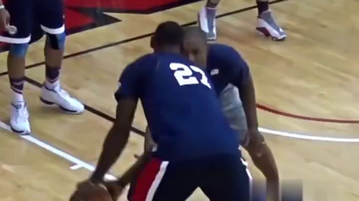 美国男篮队内单挑，詹姆斯、库里、杜兰特、安东尼谁更强？