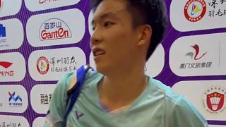 羽超前線-曾逸凡頂住壓力2:1戰(zhàn)勝翁弘揚，賽后表示"很漲自信”