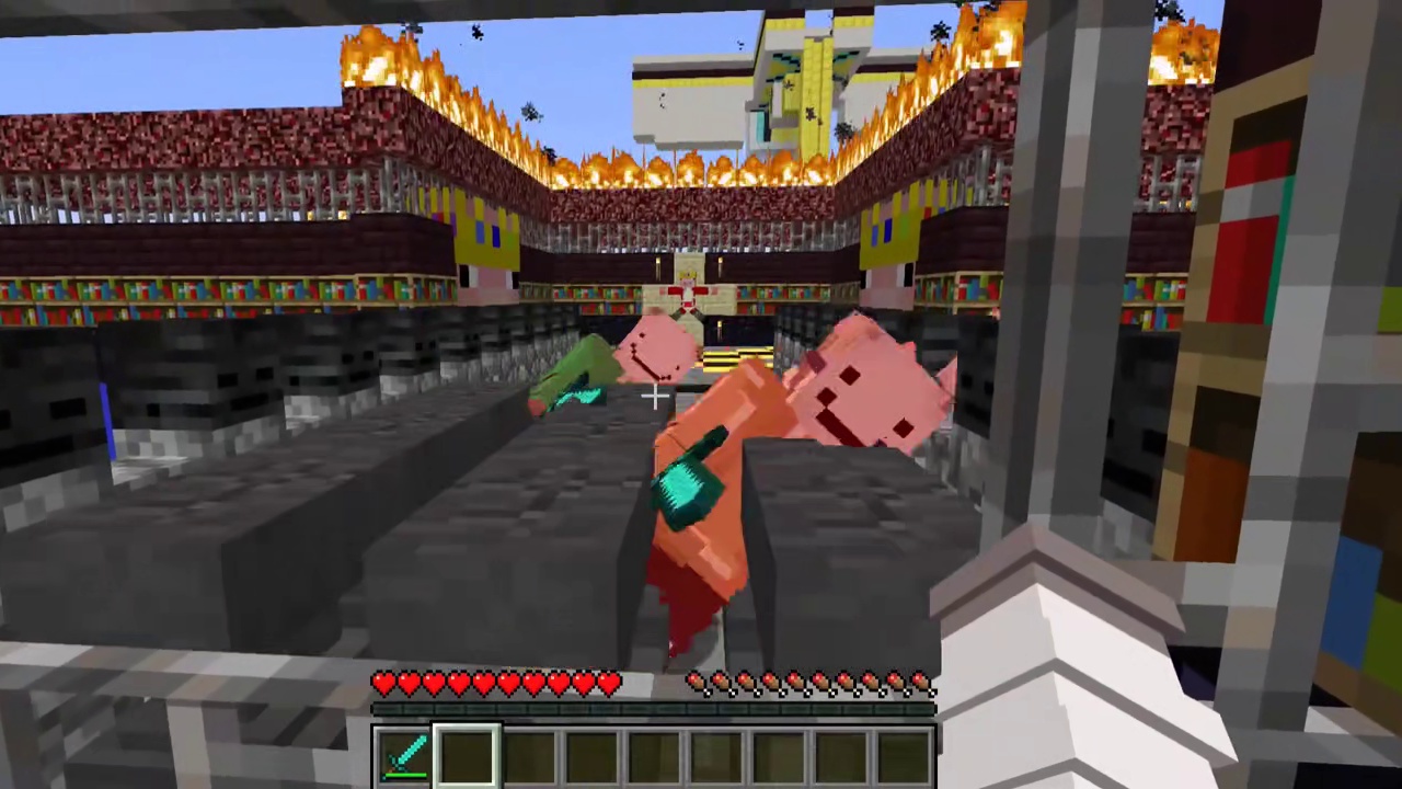 我的世界:逃离数学老师343 拯救猪神！