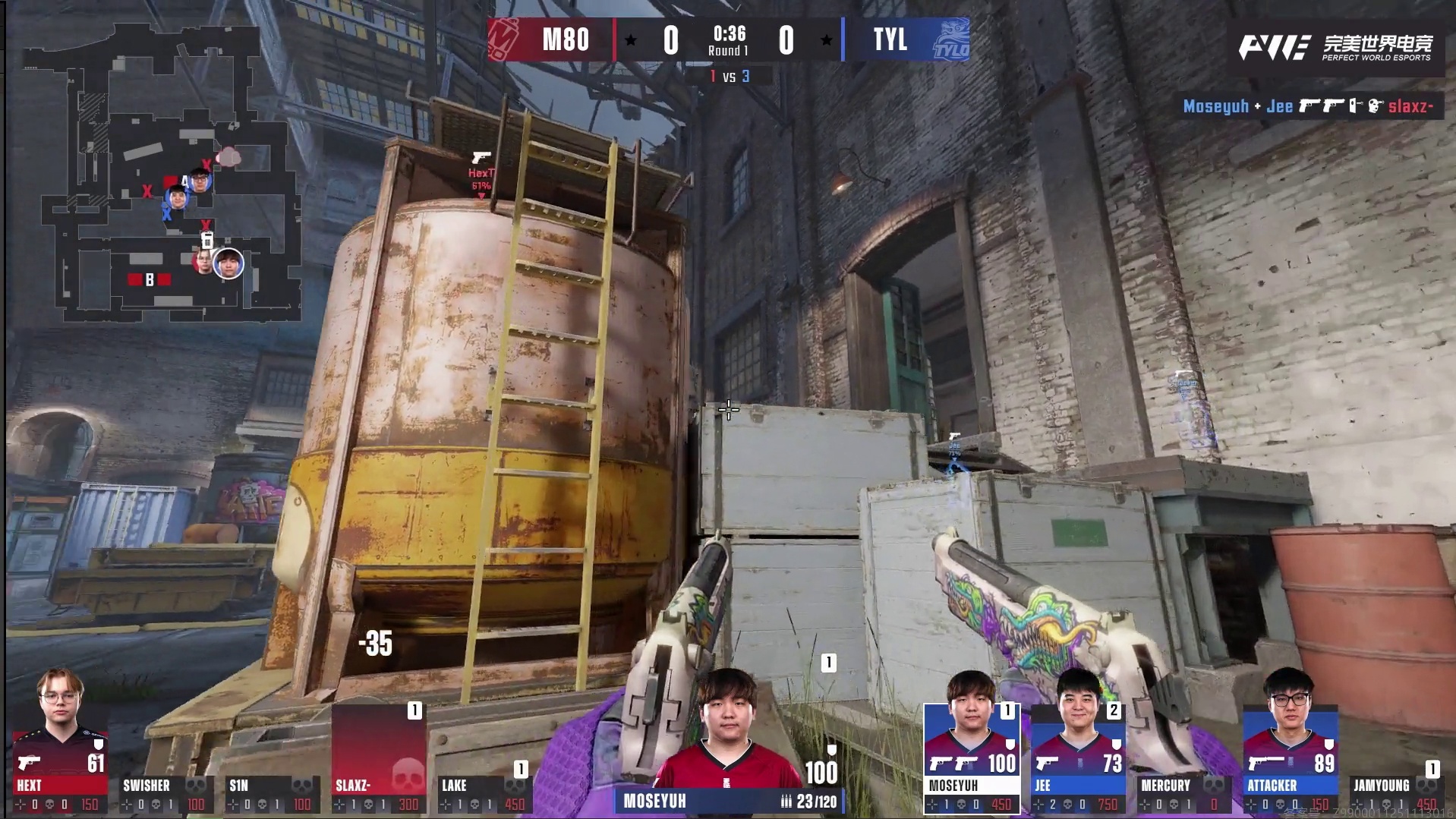 【回放】M80 vs TYLOO-1 布达佩斯Major2025