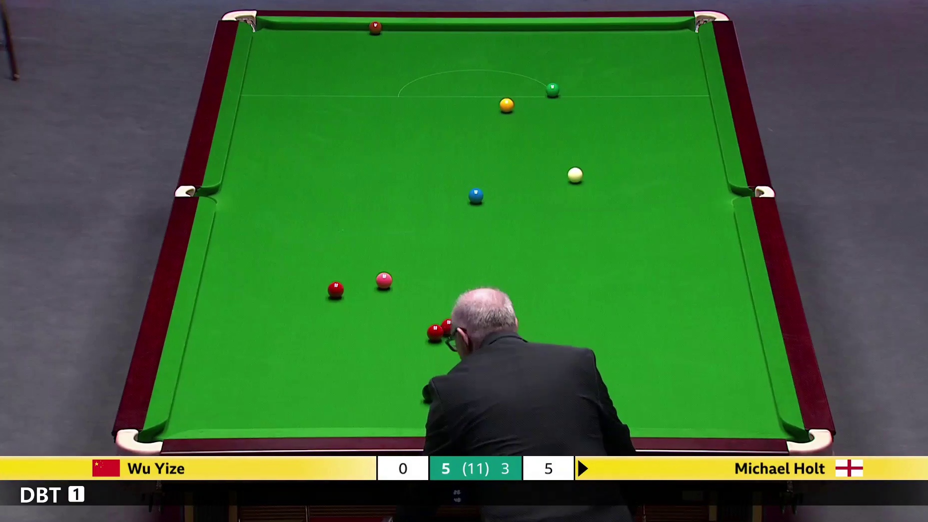 正在直播2025英锦赛正赛，吴宜泽6:4拿下对手