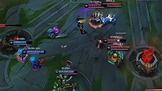 IG即使打出完美Combo，還是不能抵擋阿蘿拉的爆炸Aoe