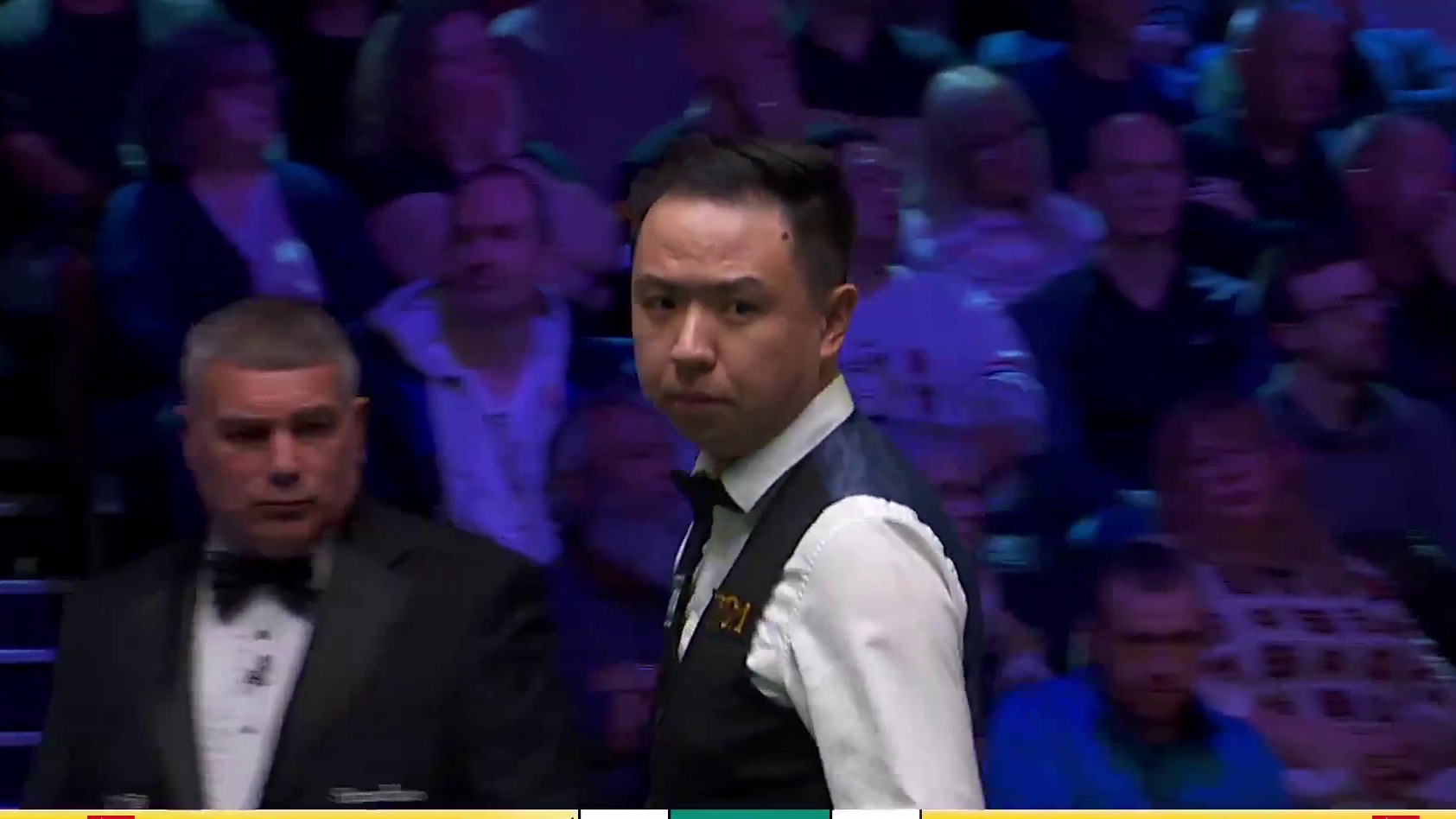 肖国栋VS庞俊旭 2025斯诺克英国锦标赛正赛 第三局