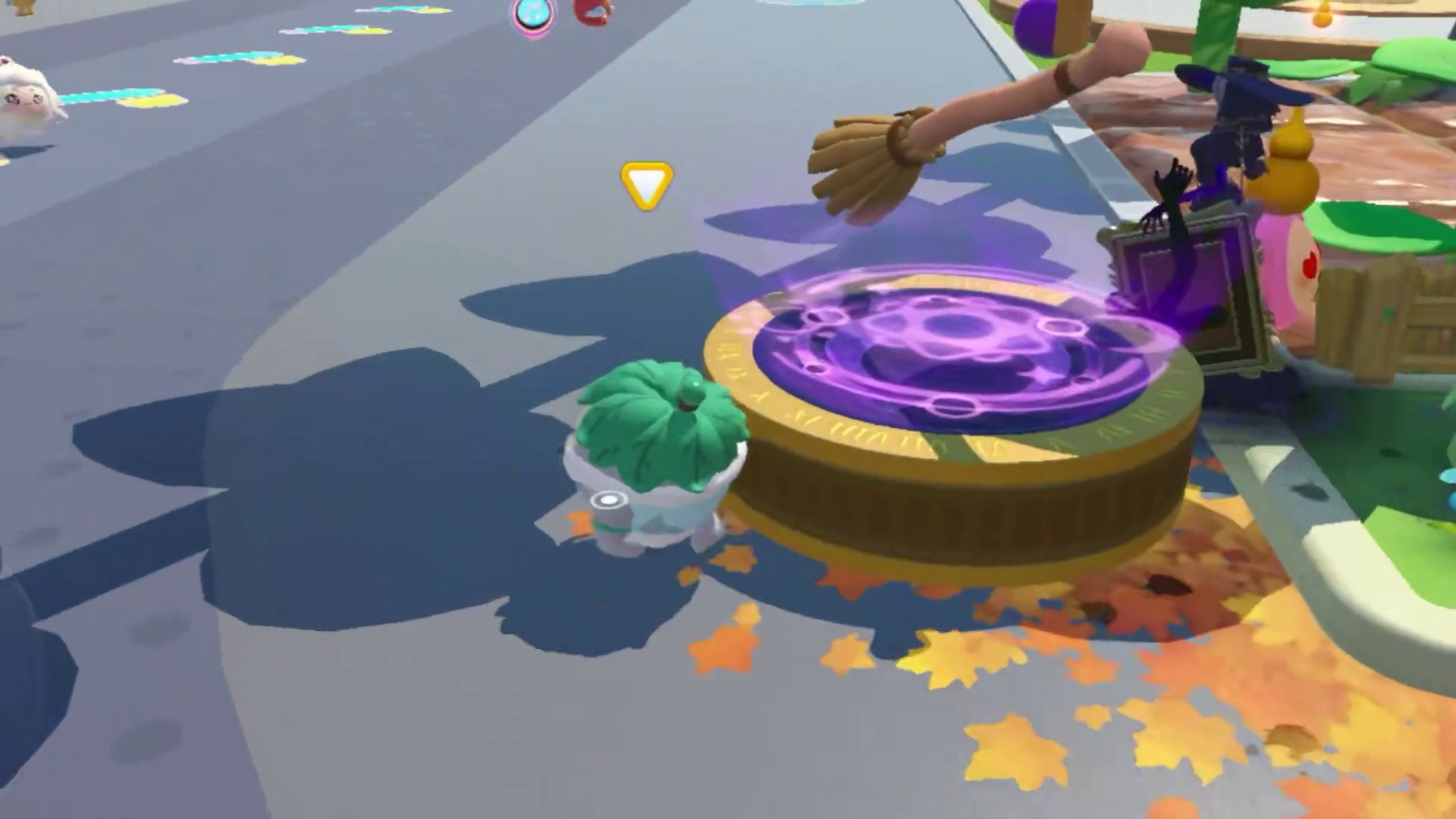 蛋仔派对：主播意外中发现，竟然有办法能硬控画中女郎！