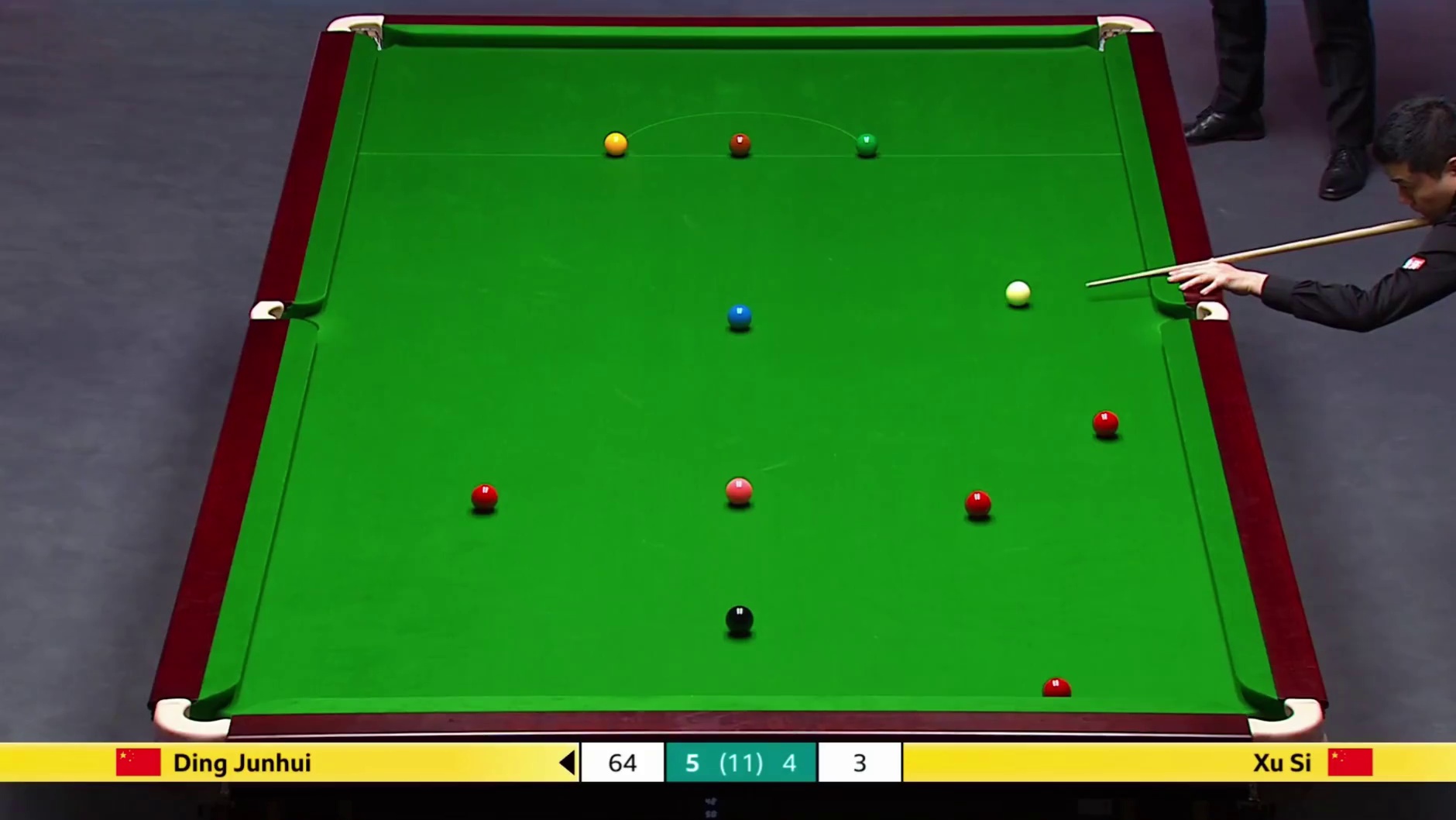 2025斯诺克英锦赛，丁俊晖6-4战胜徐思，挺进16强！