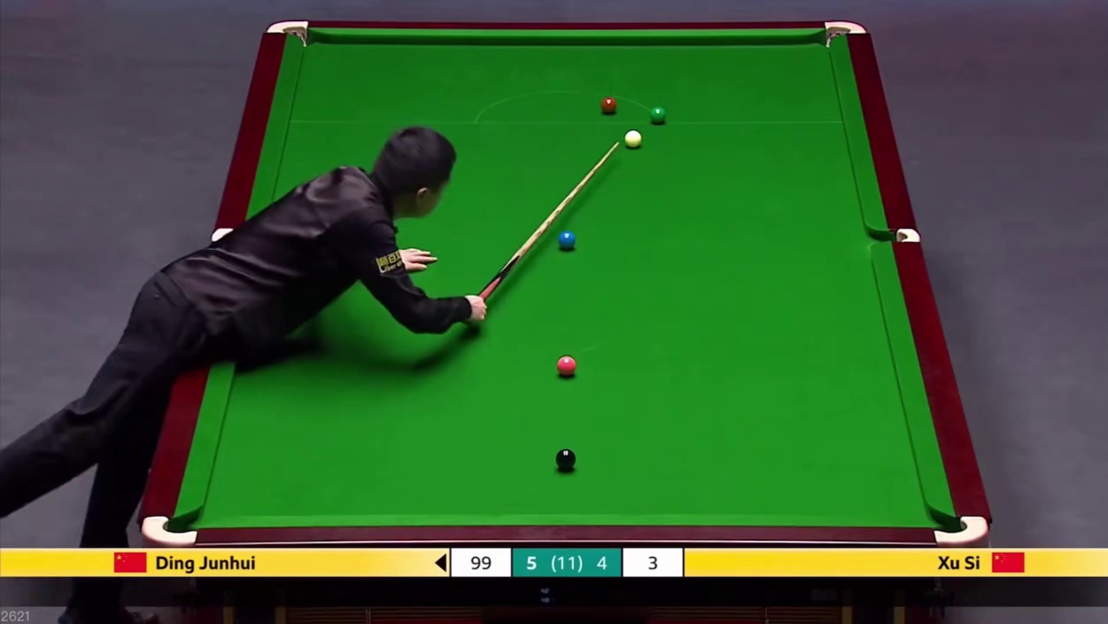 英锦赛：丁俊晖6-4战胜徐思晋级16强，最后一杆太调皮了……