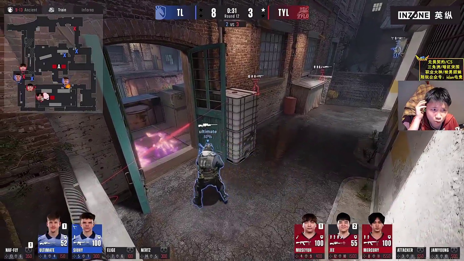 Jee联手Moseyuh双人五杀收官半场