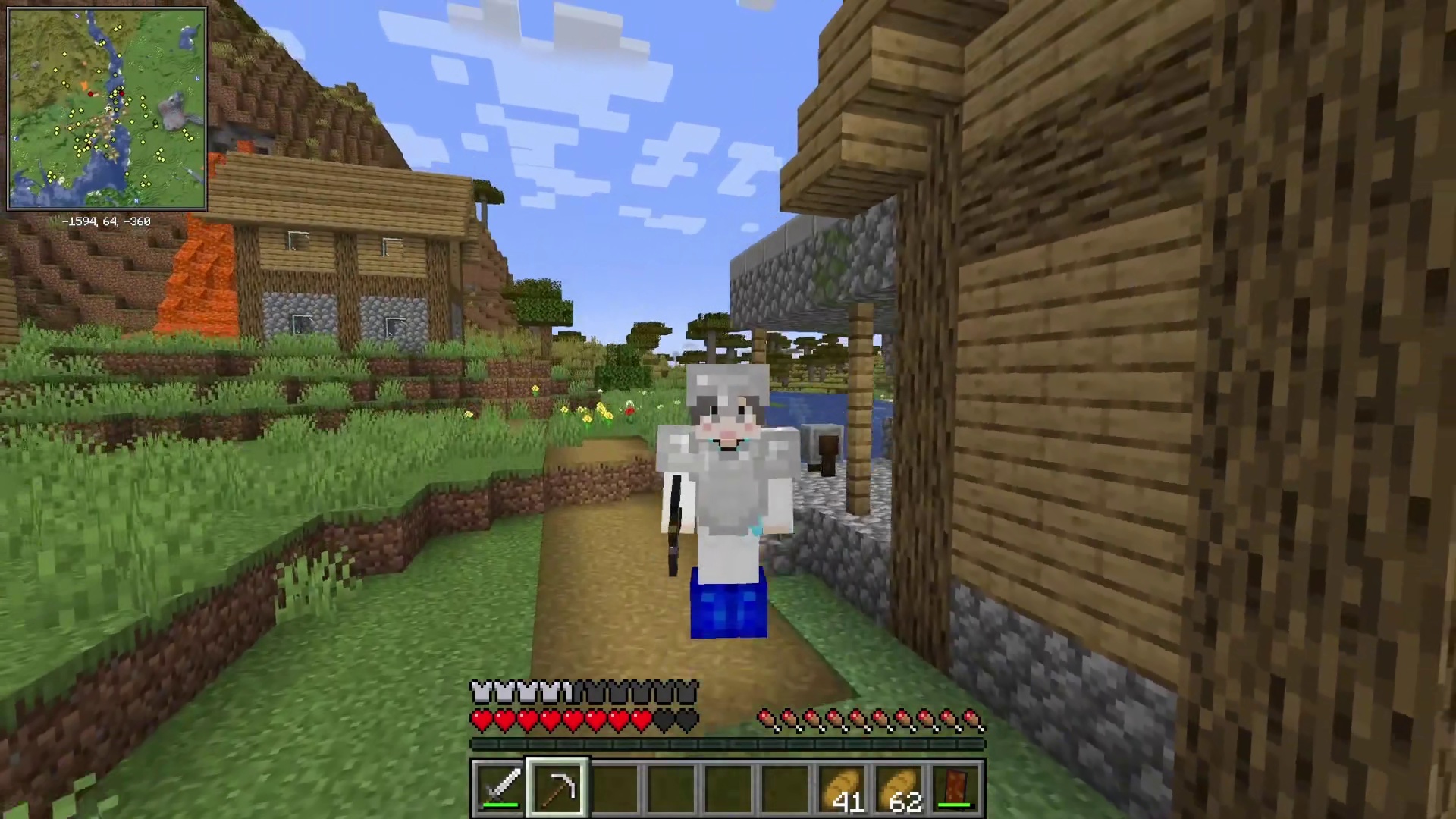 MC空手可以挖掘所有方块！会发生什呢？！ #我的世界  #MC  #游戏内容风向标  #青年创作者成